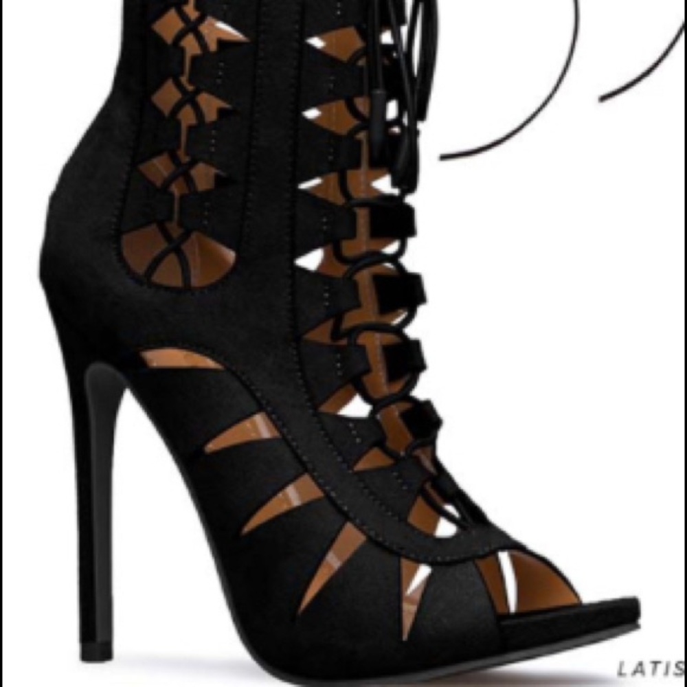 Black heels